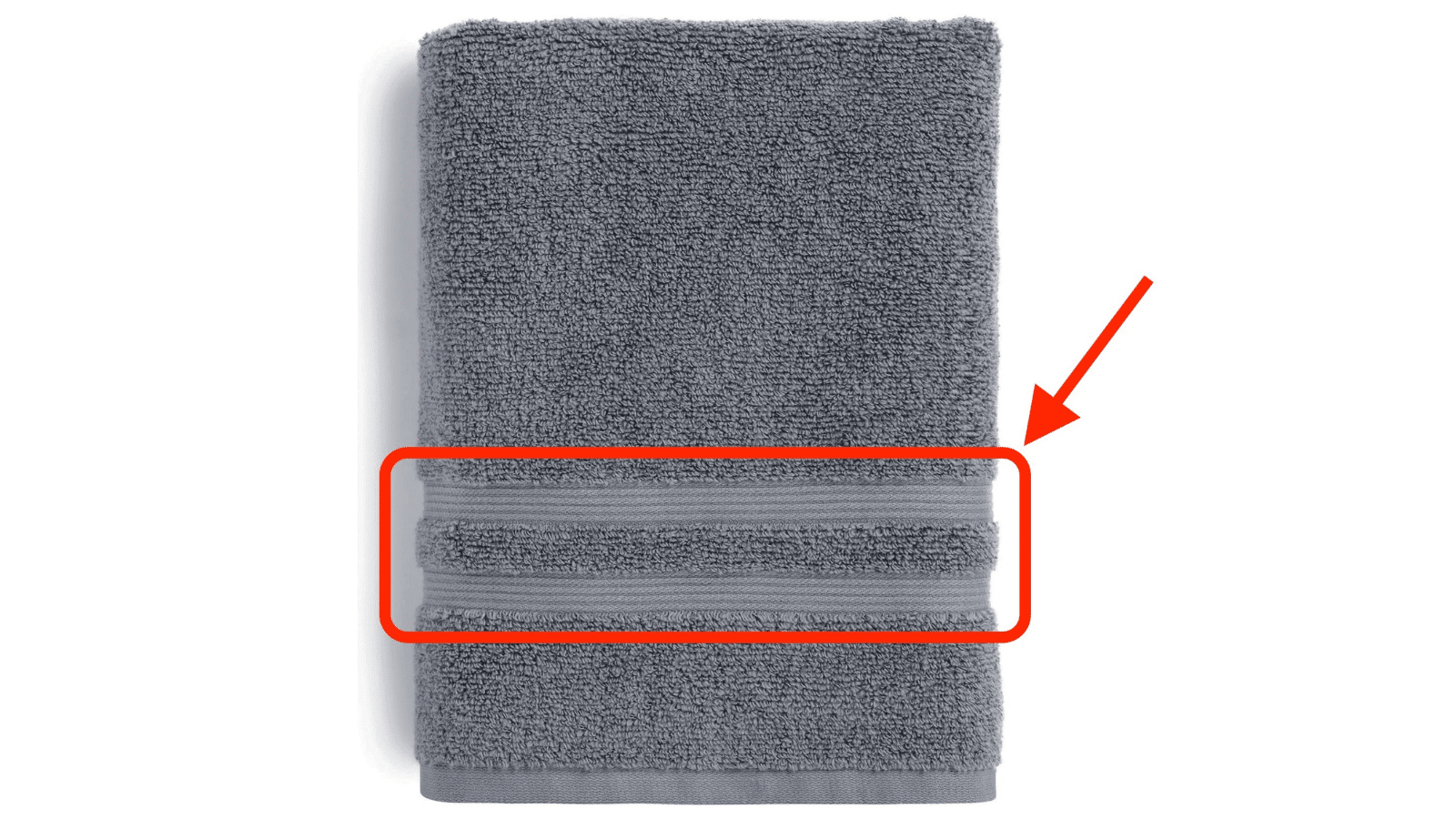 Streifen auf Handtüchern